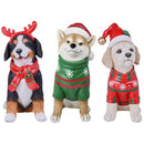 Cachorro Decorativo de Natal – Enfeite Natalino
