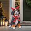 Cachorro Decorativo de Natal – Enfeite Natalino