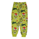 Kit Pijama Grinch em Lã Polar com Pantufa – Presente Perfeito de Natal